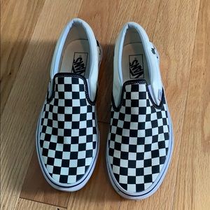 Checkered vans